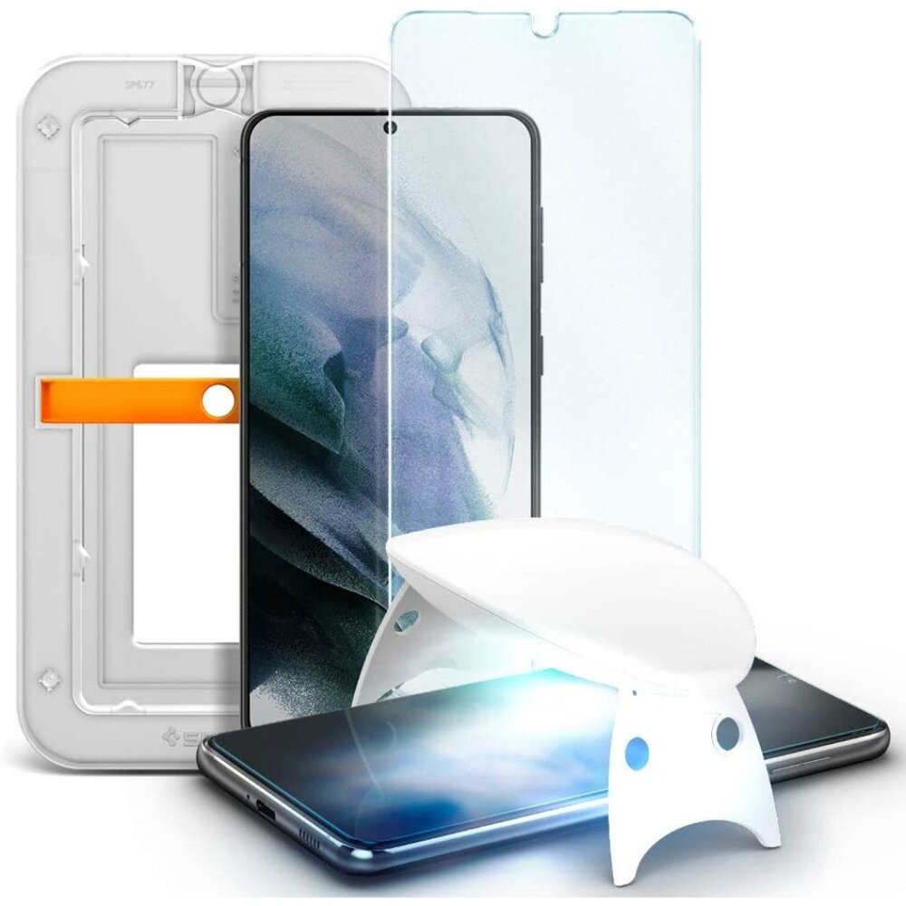Spigen Glas.tR Platinum Tempered Glass Screen Protector for Galaxy S21+ 5G